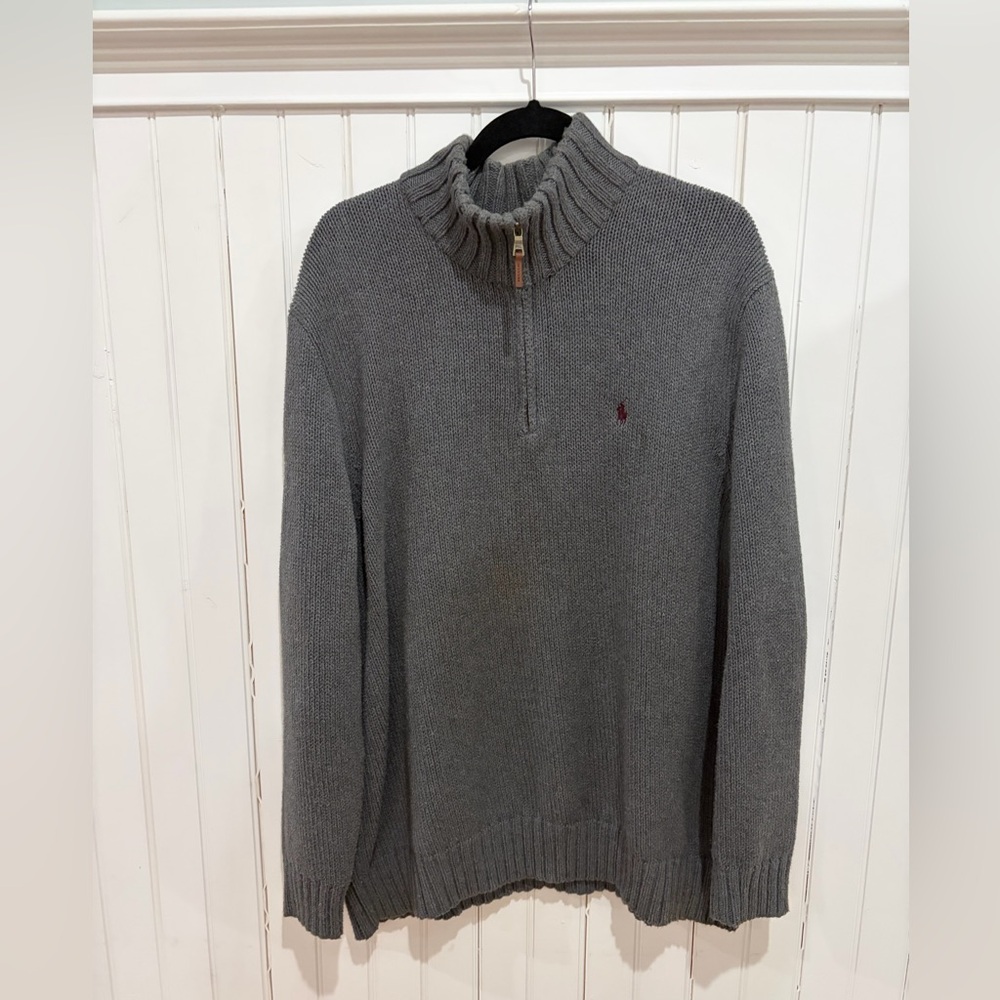 B&T Ralph Lauren Quarter-Zip Sweater